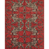 dark red rug